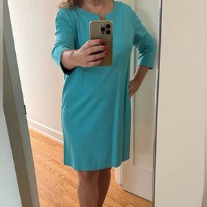 Talbots Teal Dress